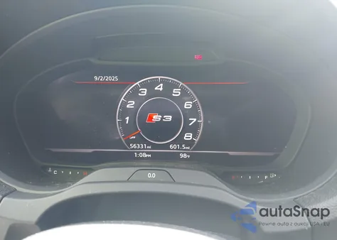 2018 Audi S3 2.0T Premium Plus/2.0T Tech Premium Plus from USA, damaged, VIN WAUB1GFF7J1028011